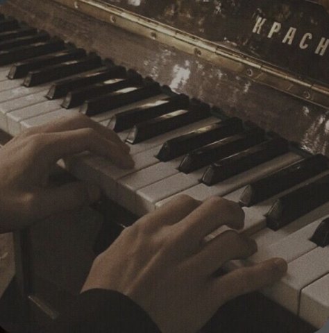 Playing piano