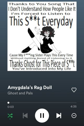 Amygdala's Rag Doll