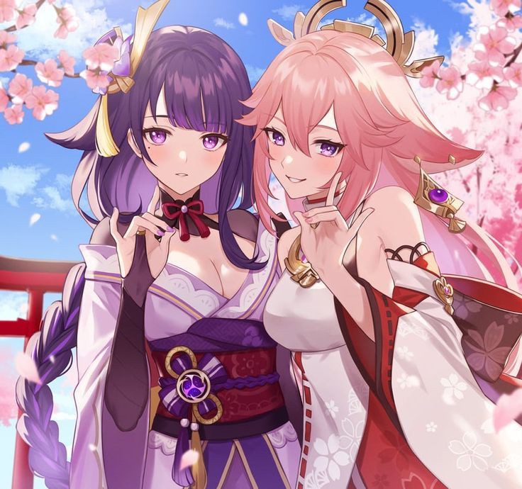 Raiden x Yae miko?