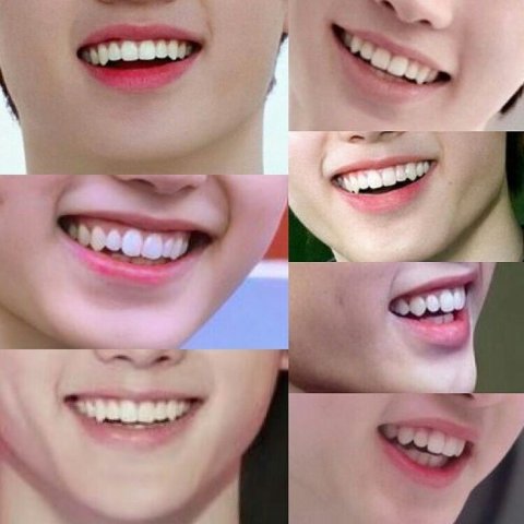 Natural vampire teeth