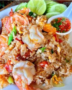 ข้าวผัดกุ้ง ทำเอง