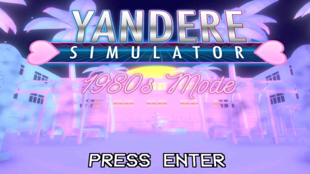 — 𖦹🔪Yandere simulator 1980 mode.ᐟ💌(ไทย)