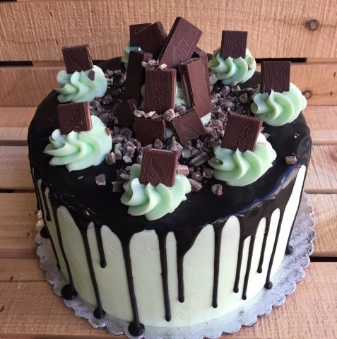 Mint chocolate Cake