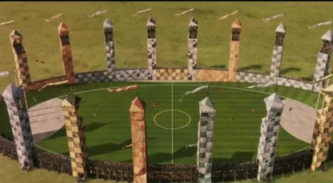 Quidditch pitch