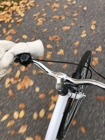 Riding outside