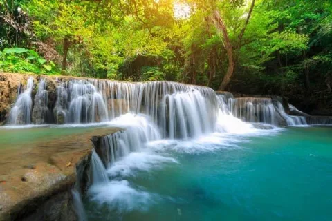 Kanchanaburi Waterfall ( น้ำตกกาญจนบุรี )