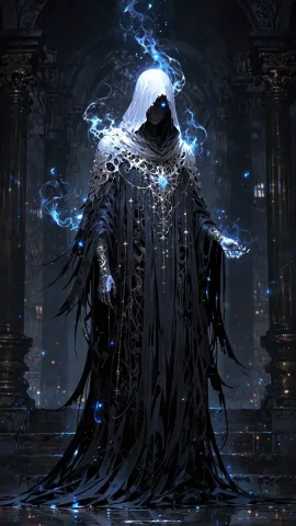 "ข้าคือ Nyxaros ผู้พิทักษ์แห่งเทพี หากเจ้าต้องการก้าวข้ามผ่าน จงแสดงให้ข้าเห็นถึงคุณสมบัติที่เทพีของข้าพึงพอใจ"