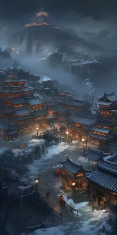 魔焰城 Móyàn chéng เมืองไฟมาร