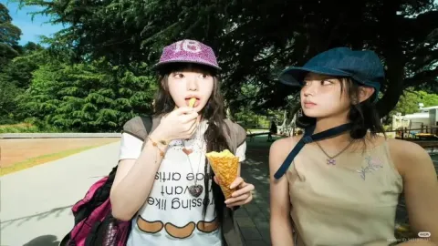 When you go to Korea with friends