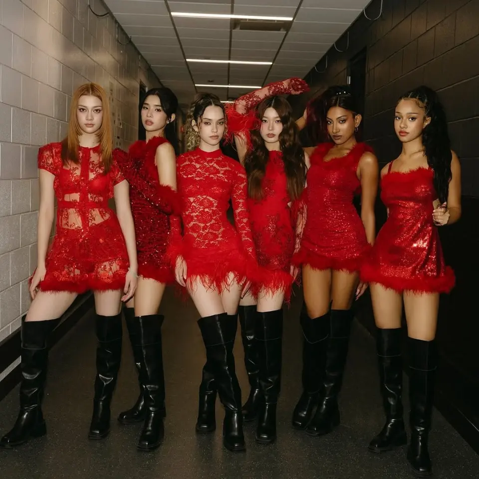 Choose an outfit that matches the other members.