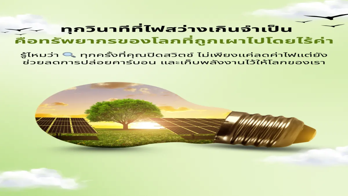 แบบทดสอบความรู้เรื่องการประหยัดไฟ