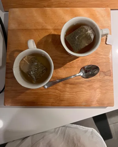 Hot tea