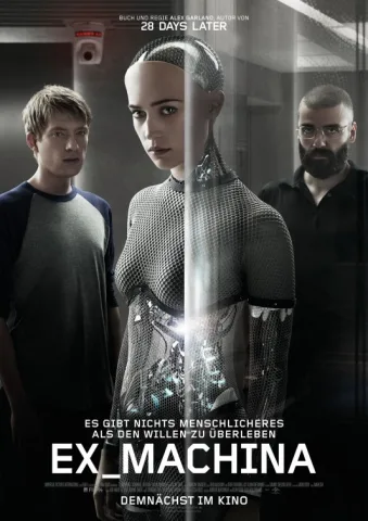 Ex Machina เป็นภาพยนตร์ที่ออกฉายทั่วโลกในปี 2015 บอกเล่าเรื่องราวการสร้างและให้กำเนิด AI ไปจนถึงความหมายอันลึกซึ้งของจิตวิญญาณว่าแท้จริงแล้วมนุษย์สามารถอยู่ร่วมกับ AI ได้อย่างสงบสุขหรือไม่