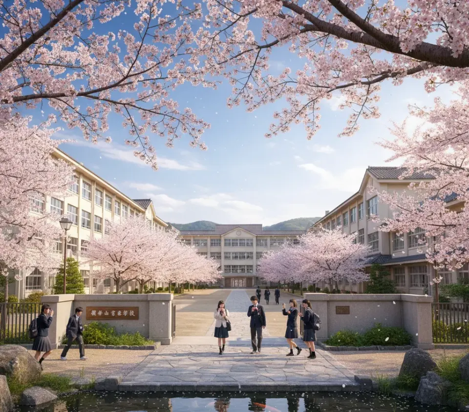 ตอนบ่ายอาจารย์Miwa บอกว่าจะมีกิจกรรมแลกเปลี่ยนวัฒนธรรมกับนักท่องเที่ยวหรือคนที่สนใจเข้าร่วม คุณรู้สึกยังไง? (นี่คือบรรยากาศหน้าโรงเรียน ตอนนี้ยังไม่ได้จัดงาน)