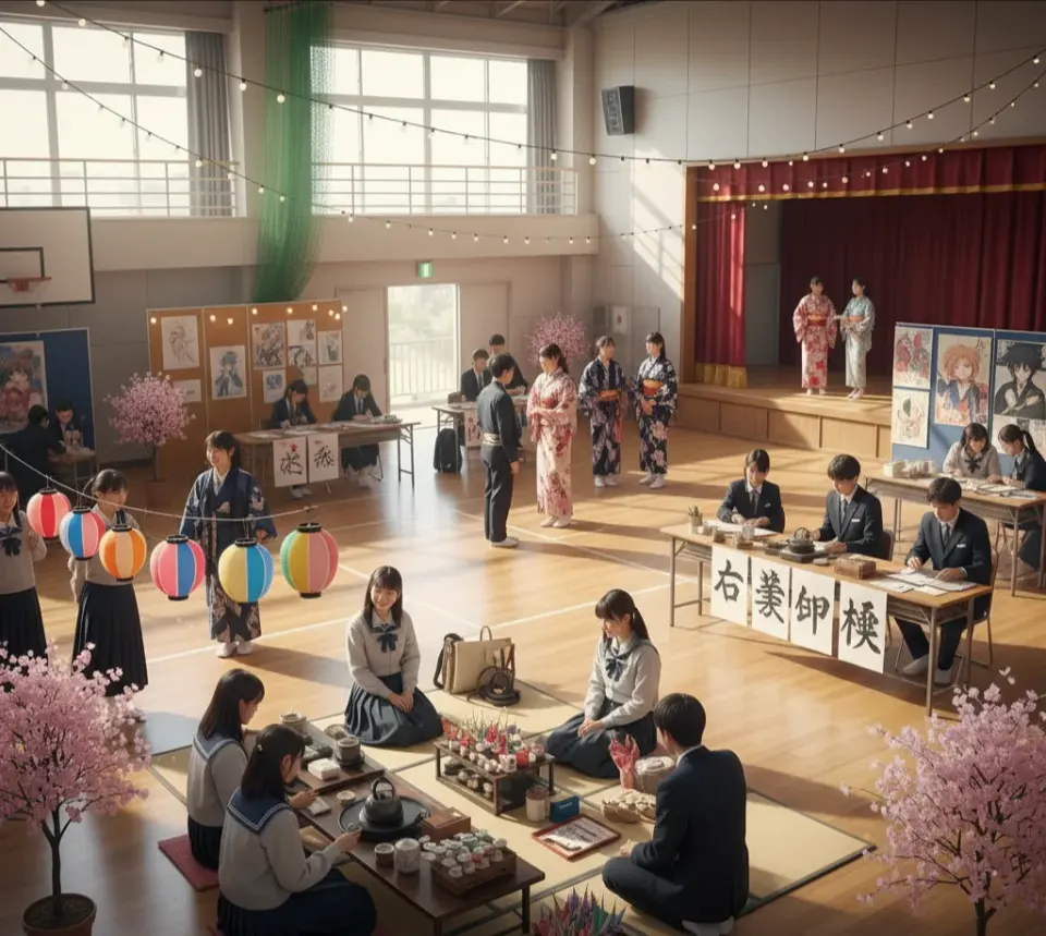 คุณอยากช่วยงานตรงส่วนไหนของกิจกรรมแลกเปลี่ยนวัฒนธรรมของโรงเรียน?