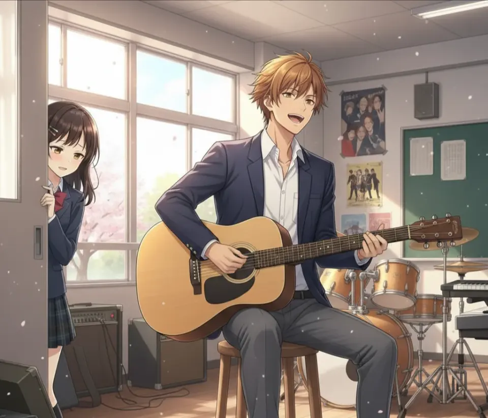 Kazama san เธอแอบชอบรุ่นพี่Sakumaมาโดยตลอด แต่รุ่นพี่คิดว่าเธอเป็นแค่รุ่นน้องที่ดีคนนึง ก่อนที่คุณจะย้ายมาโรงเรียนนี้เสียอีก ซึ่งเธออิจฉาคนที่ทำให้รุ่นพี่Sakuma สนใจหรือประทับใจ