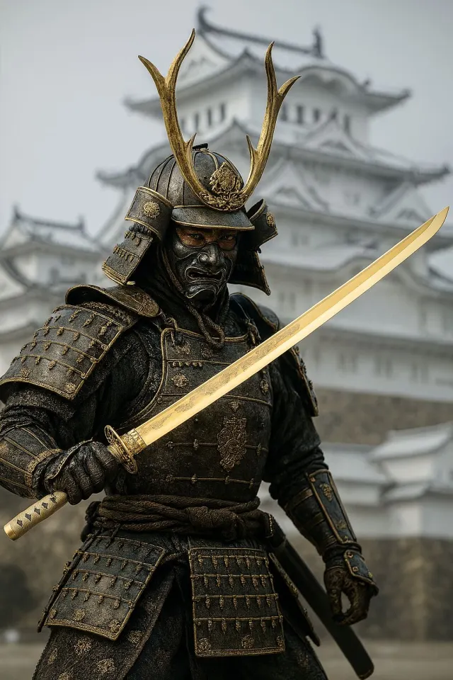 ปีศาจได้พ่ายแพ้ต่อหน้าซามูไรและซามูไรก็นั่งพักตรงข้างๆคุณและพูดว่า เจ้าปลอดภัยดีไหม สบายดีไหม?