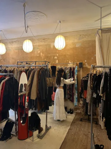 Going shopping with friends