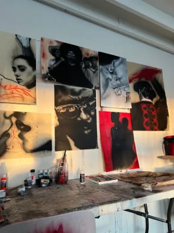 Drawing, creating art