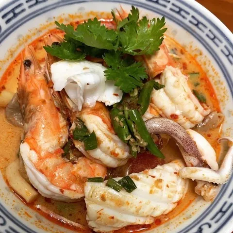 แนะนำต้มยำกุ้งกินกับข้าวนะคะ