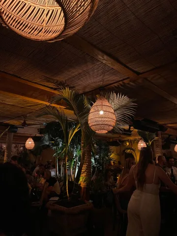 Meet up with friends at a bar