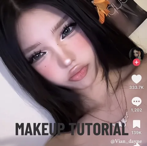 Totorial makeup , outfits