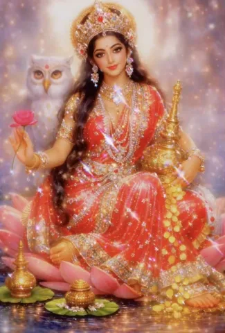 พระแม่ลักษมี Lakshmi Lakṣmī (लक्ष्मी)