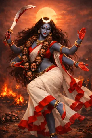 พระแม่กาลี Kali Kālī (काली)