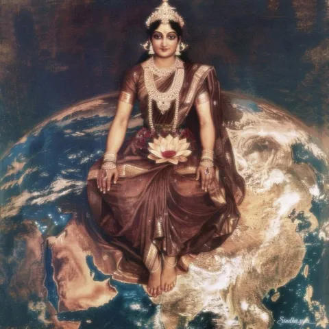 พระแม่ธรณี Prithvi Pṛthvī (पृथ्वी)