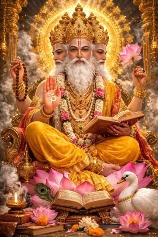 พระพรหม Brahma Brahmā (ब्रह्मा)