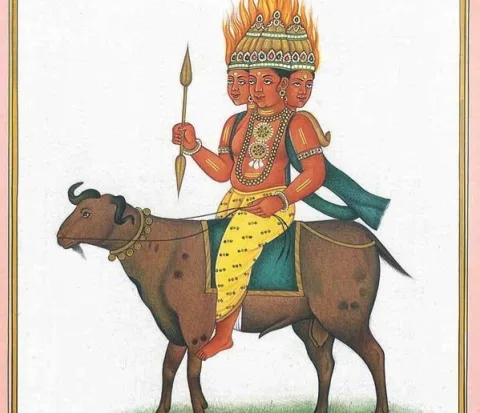 พระอัคนี Agni Agni (अग्नि)