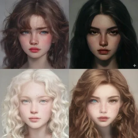 1.แอลลี่ 2.เบตตี้ 3.คาริ 4.ดาน่า