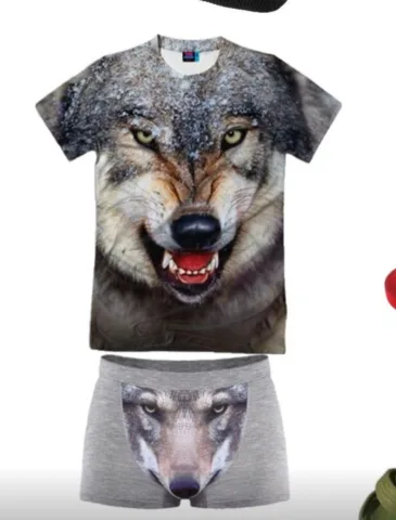 ชุดหมาป่า animal lover