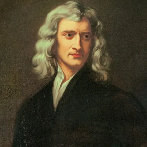 Isaac Newton ไอแซก นิวตัน นักฟิสิกส์ และอดีตผู้อำนวยการโรงกษาปณ์แห่งสหราชอาณาจักร