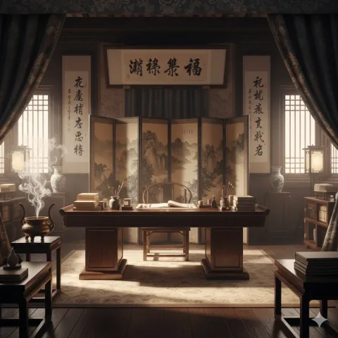 หอสมุดหลวงหรือสำนักศึกษาที่เงียบสงบ