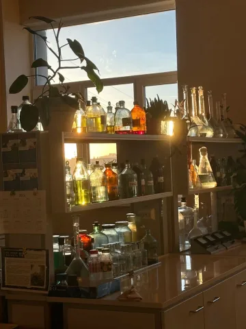 Doing experiments in a lab (ทำการทดลองในห้องแล็ป)