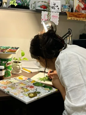 Creating drawings or content (วาดรูปหรือไม่ก็สร้างคอนเทนต์)