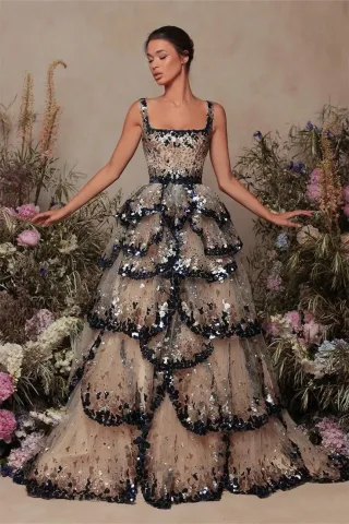 A dress your father asked a designer brand to make it only for you.