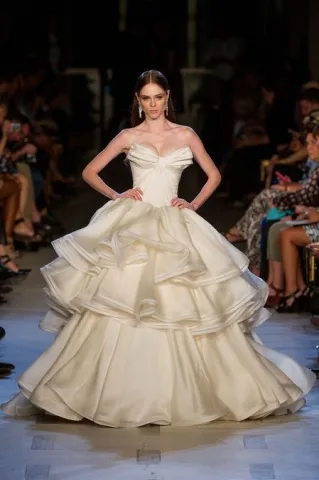A dress from fashion class that you made.