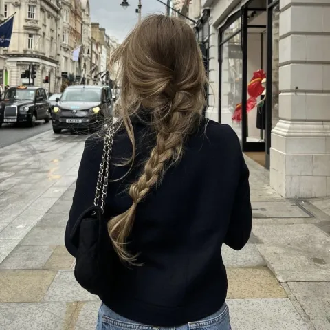 French braids all the way.