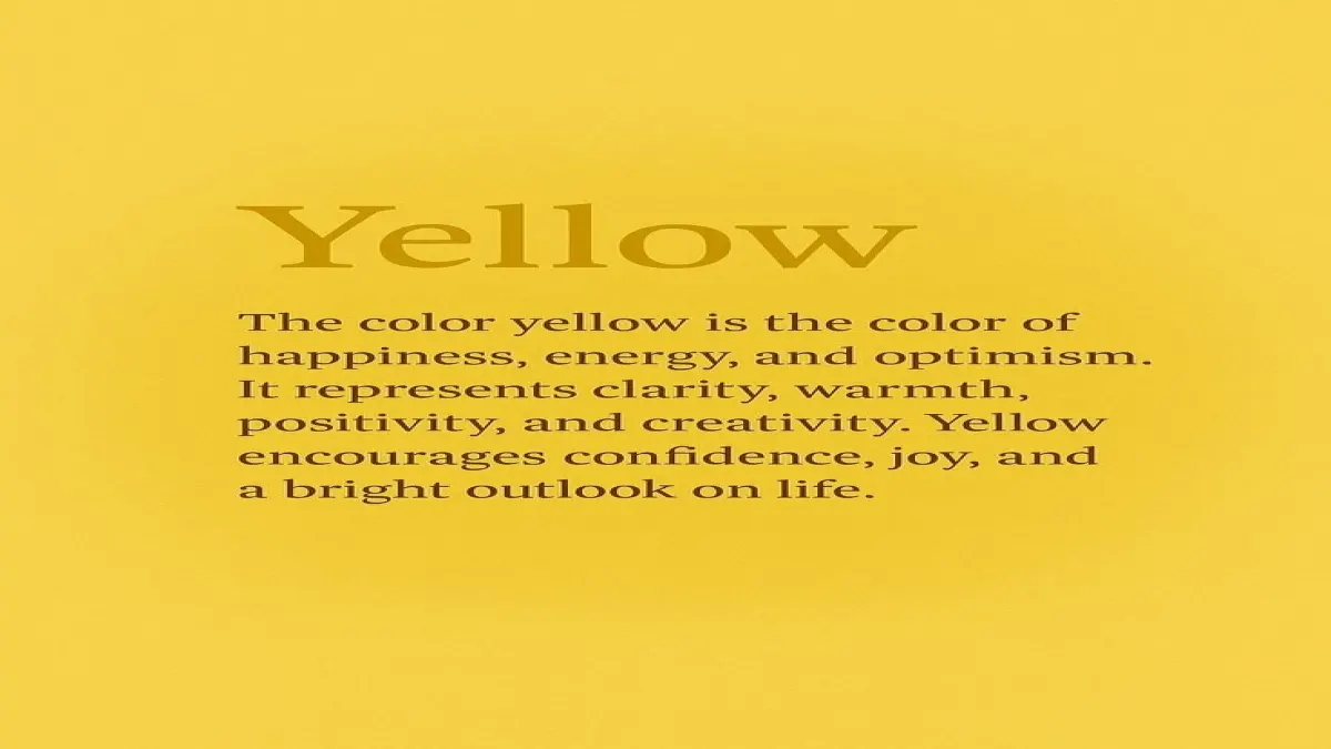 YELLOW✨