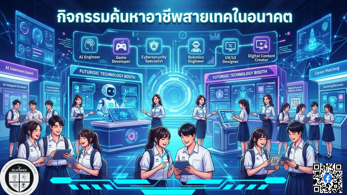 กิจกรรมค้นหาอาชีพสายเทคในอนาคต