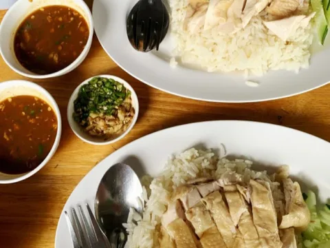Buy lunch at the school canteen