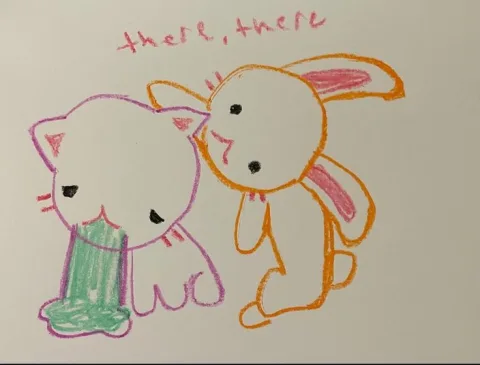A silly drawing