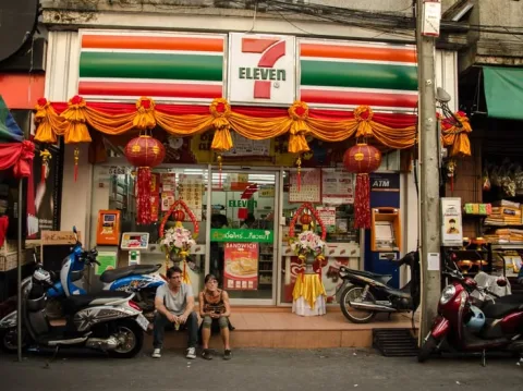 A convenience store for snacks