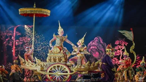 เมื่อคุณร่วมชมโขนพระราชทาน🧚🏼