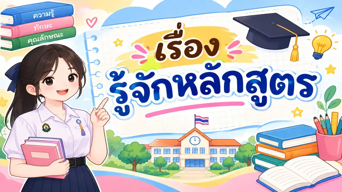 รู้จักหลักสูตร(มอต้น)