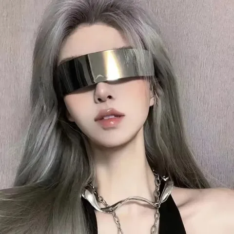 แว่นตากันแดดเลนส์สีสะท้อนแสง