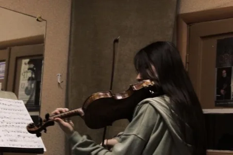 Playing ancient instruments