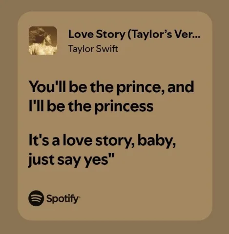 Taylor Swift &ndash; Love Story